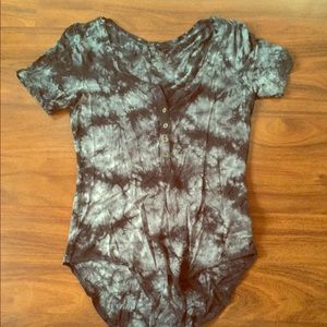 Tie dye body suit